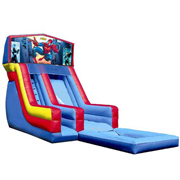 inflatable bouncer with slide